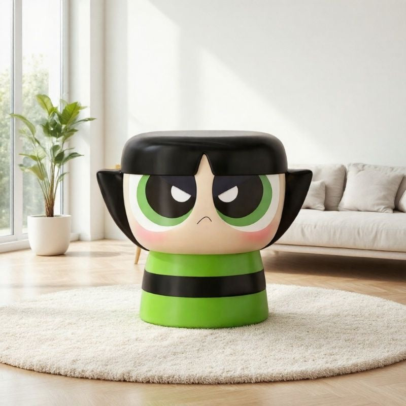 Powerpuff Girls Character Stool / Decor Figurine