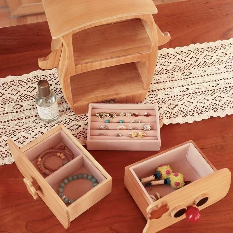 CozyBuddy Wooden Jewelry Box