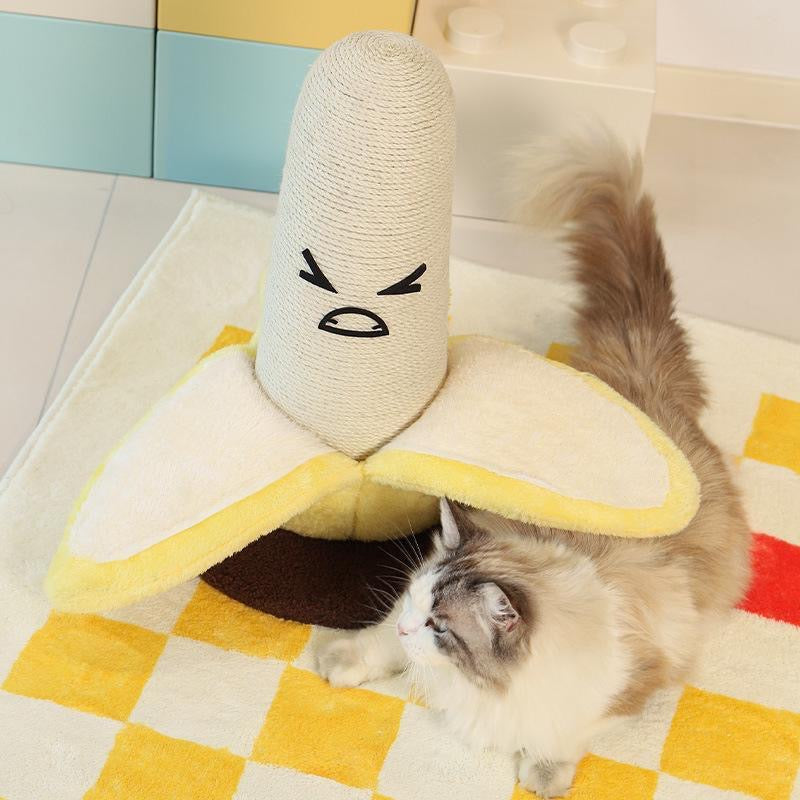 PeelPlay Banana Cat Scratcher