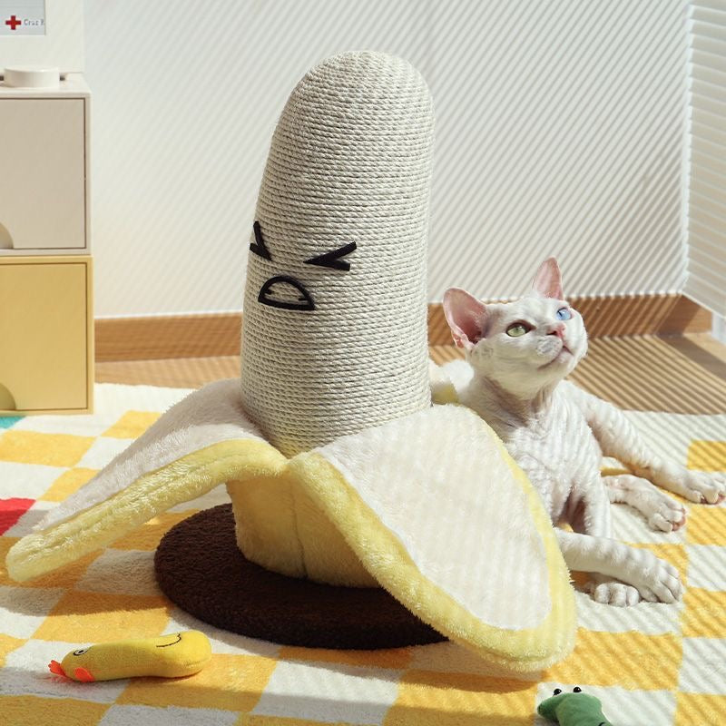 PeelPlay Banana Cat Scratcher