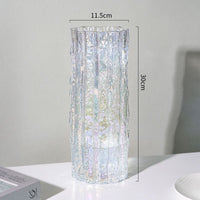 Aurora Ripple Glass Vase