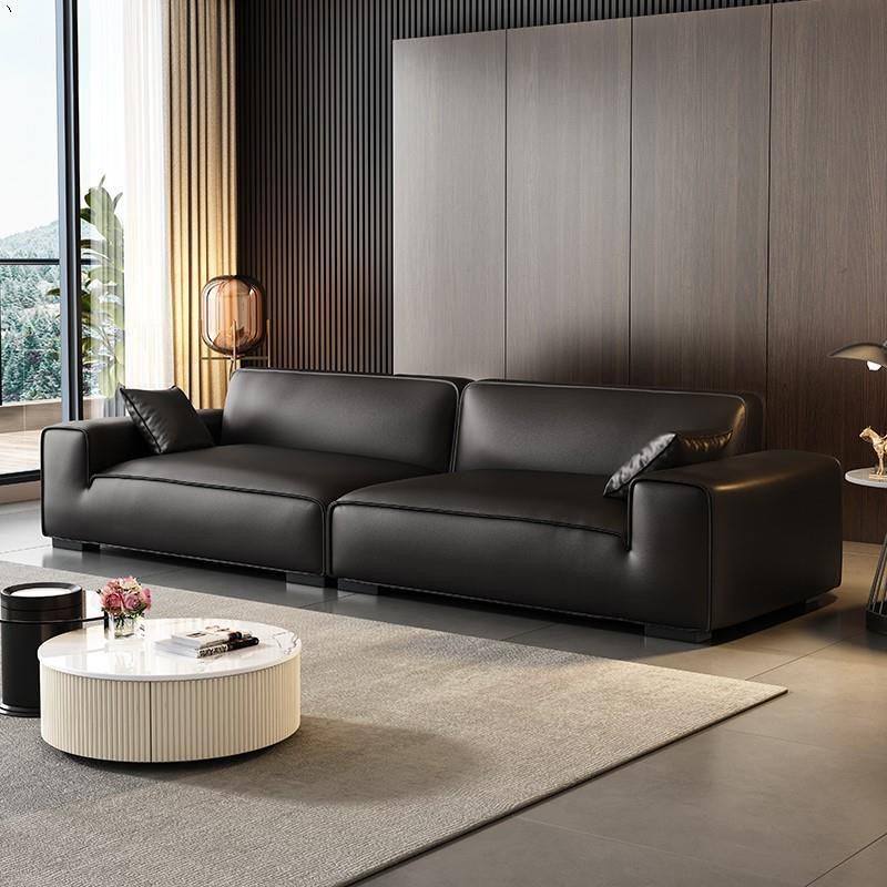 Monolith Leather Sofa #870