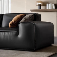 Monolith Leather Sofa #870
