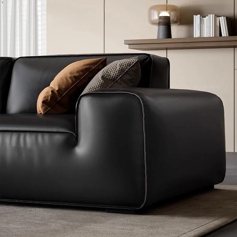 Monolith Leather Sofa #870