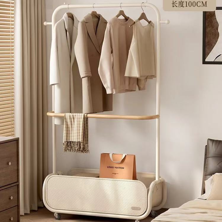 Nordic Glide Rolling Garment Rack
