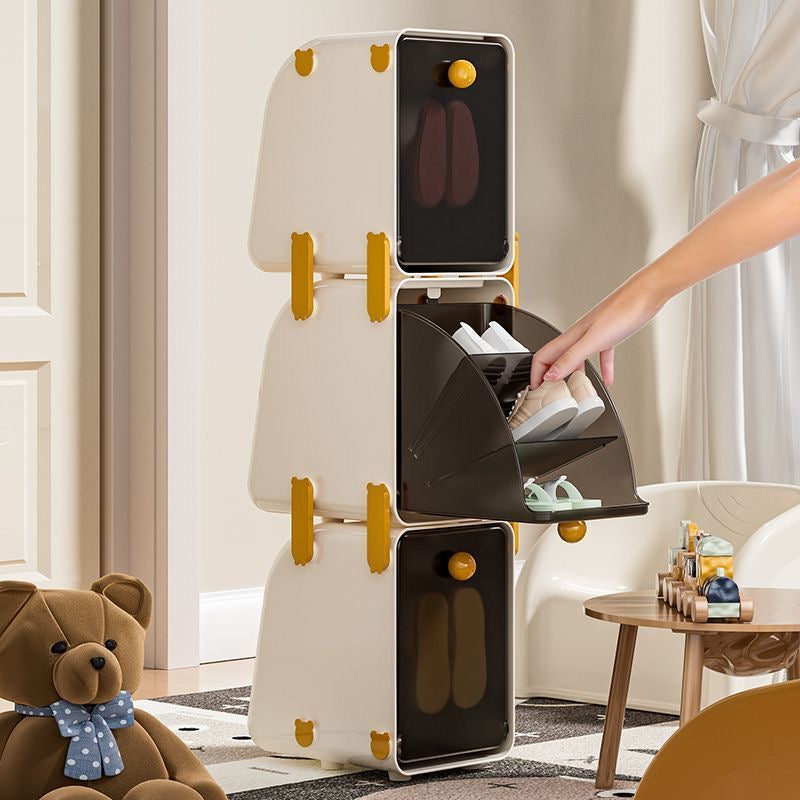 CubbyBear Kids Shoe Storage Cabinet