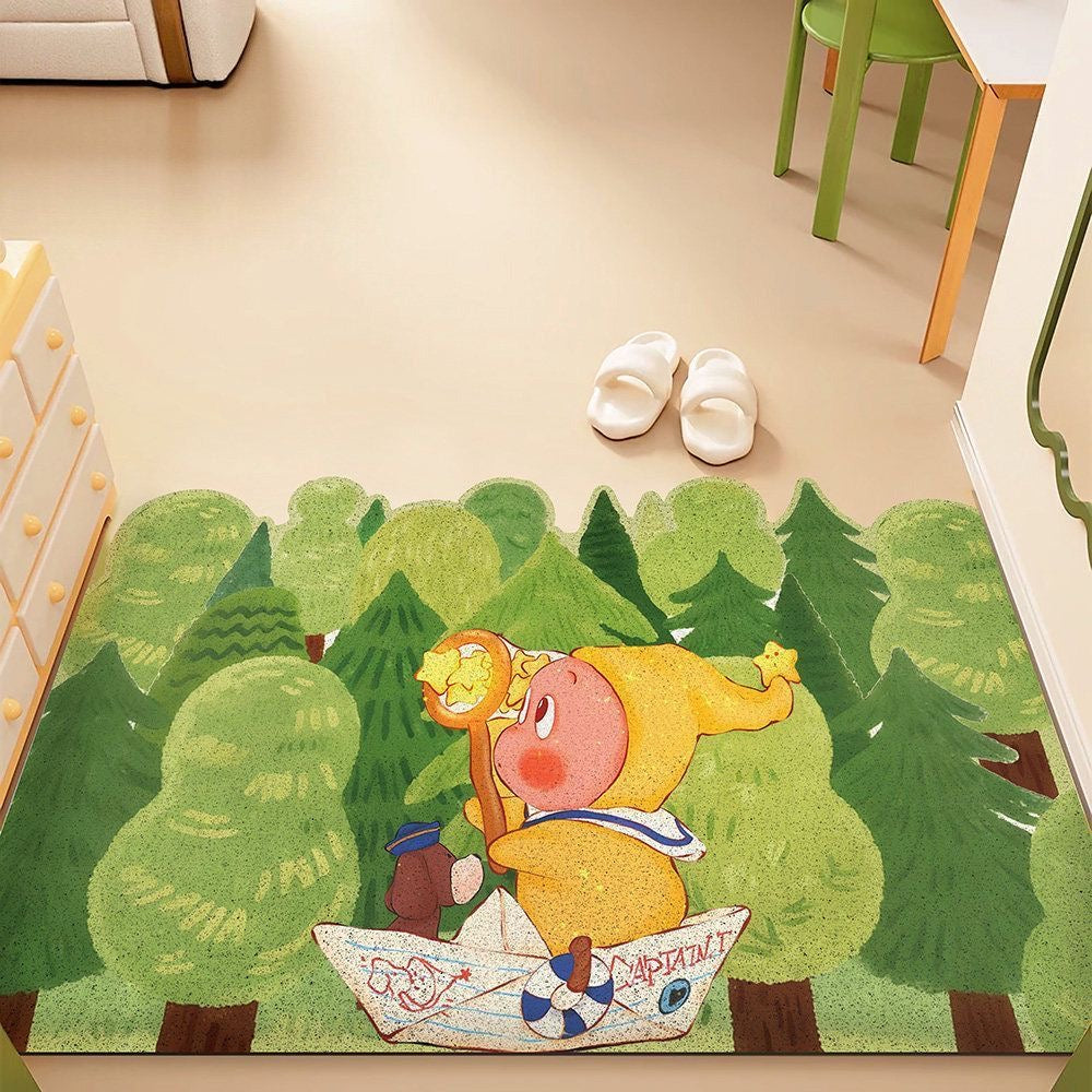 Starry Forest Kids Rug