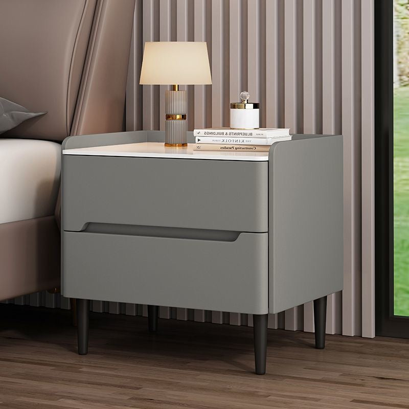Velora Marble Top Nightstand