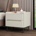 Velora Marble Top Nightstand