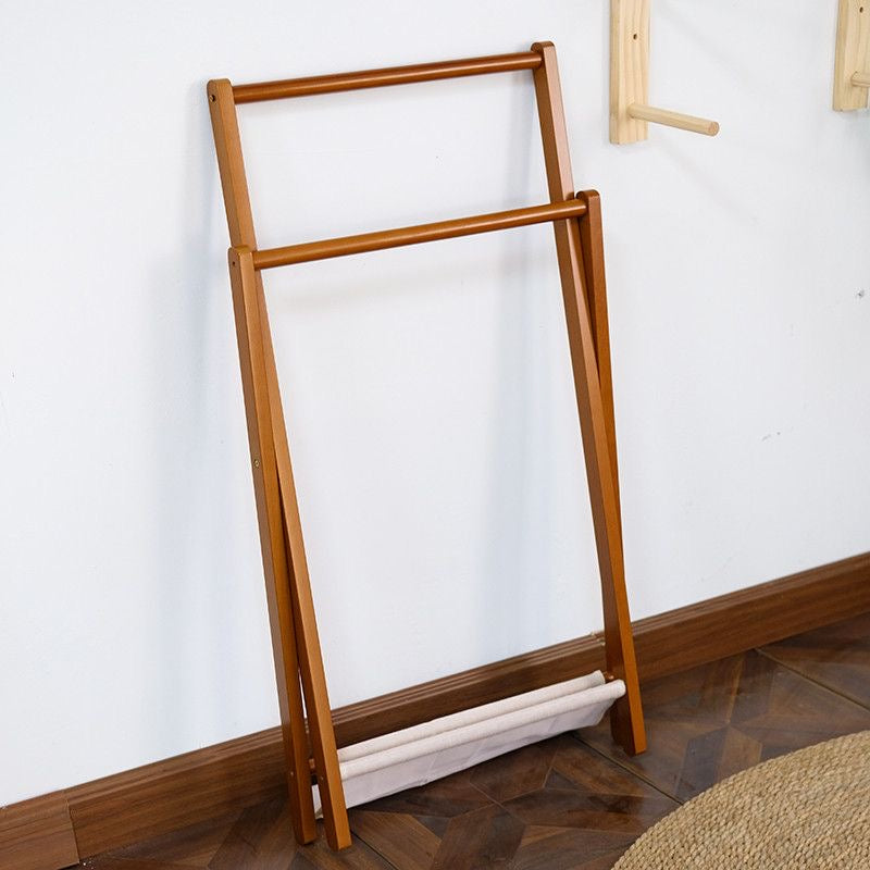 HarborFold Wooden Valet Rack