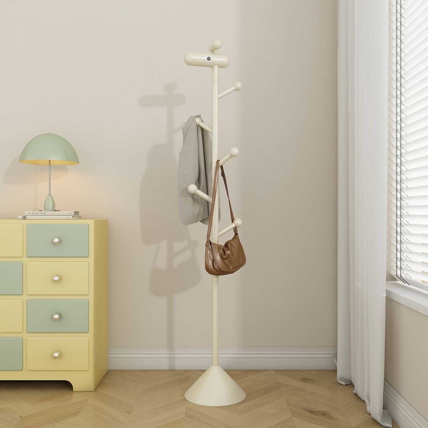Lemon Pop Coat Tree