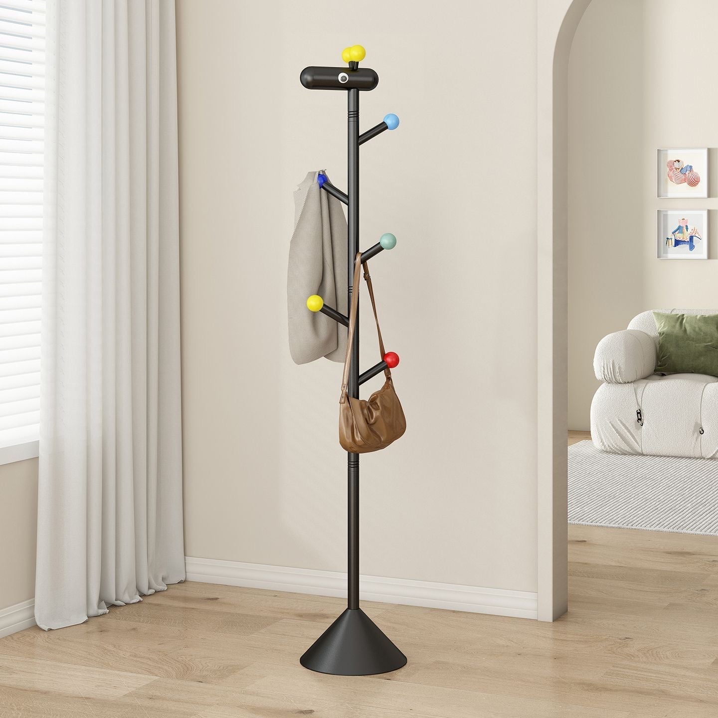 Lemon Pop Coat Tree