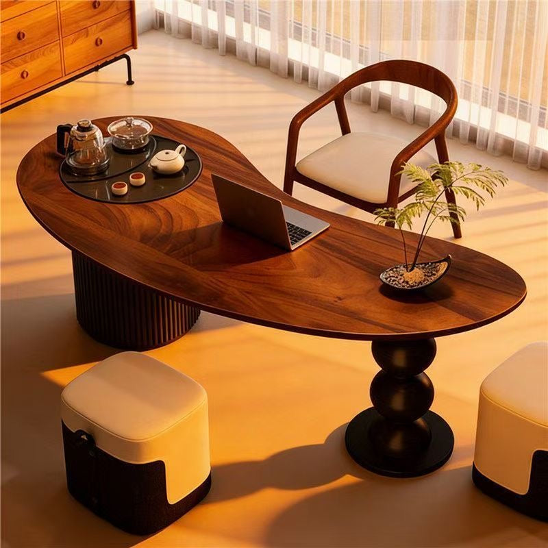 Walnut Wood Tea Table