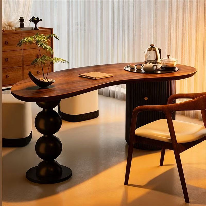 Walnut Wood Tea Table