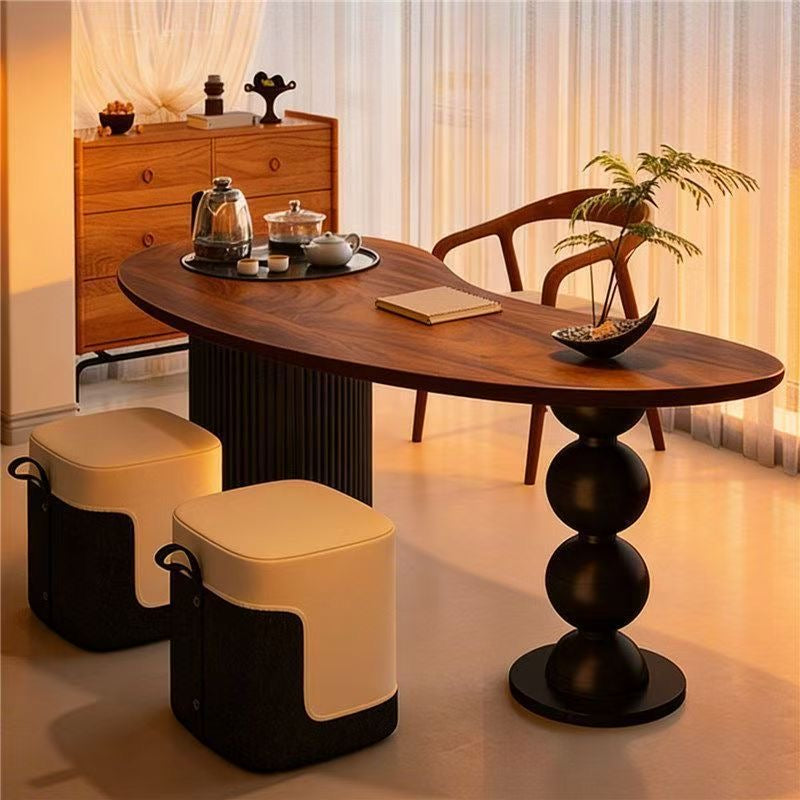 Walnut Wood Tea Table