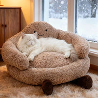 Cloud Hug Plush Pet Nest