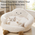 Cloud Hug Plush Pet Nest
