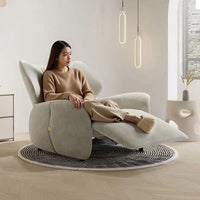Velvet Electric Sofa, Single Seat, One Mino