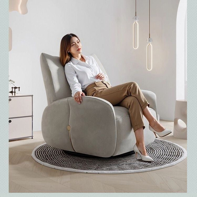 Velvet Electric Sofa, Single Seat, One Mino