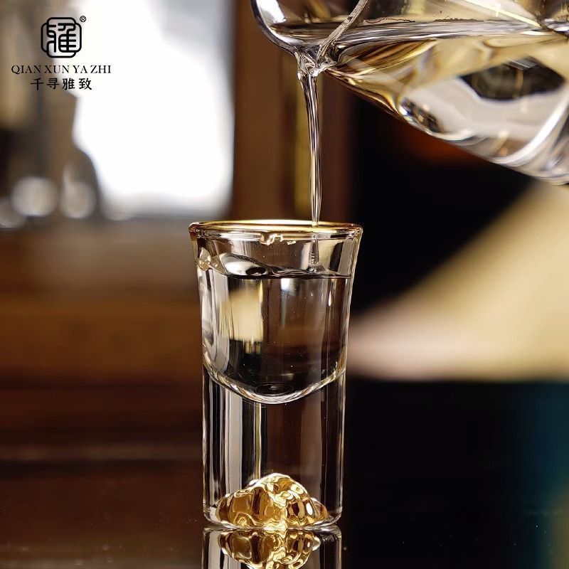 Luxe Walnut Bar Display Set — 12-Carafe & 12-Glass Tasting Collection
