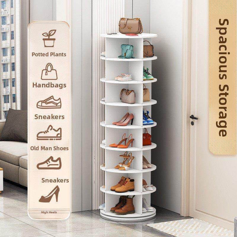 Rotating Shoe Cabinet