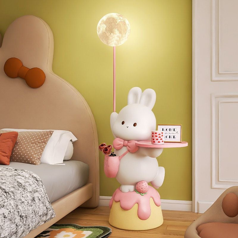 Luna Bunny Floor Lamp Table