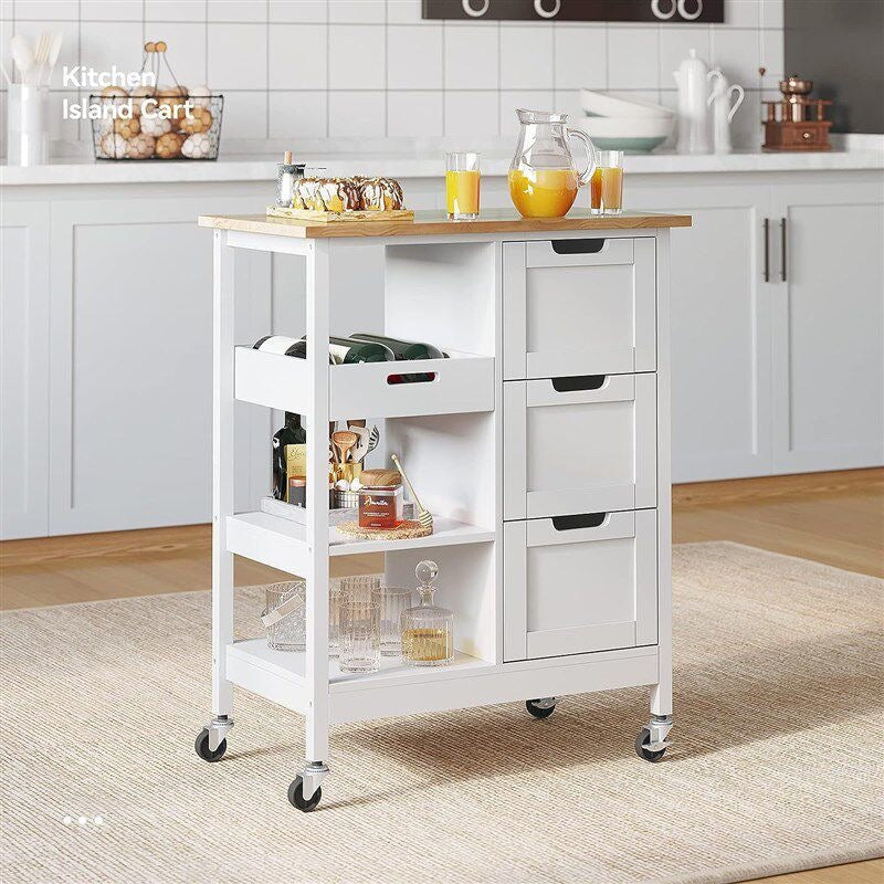 FlexiServe Kitchen Island Cart