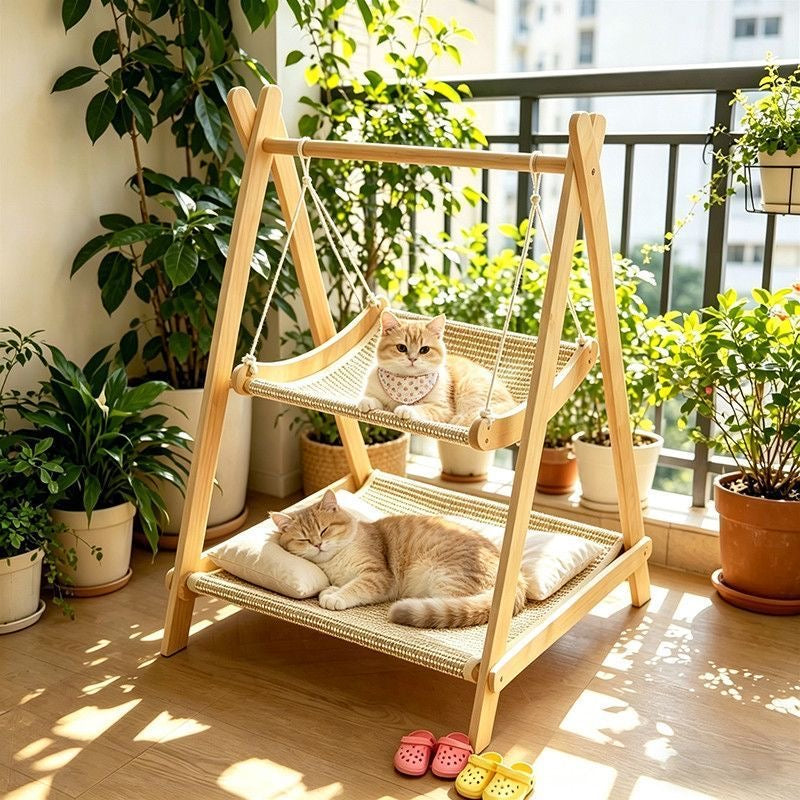 PawHaven Cat Hammock Tower