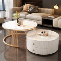Elevate Marble Media Console