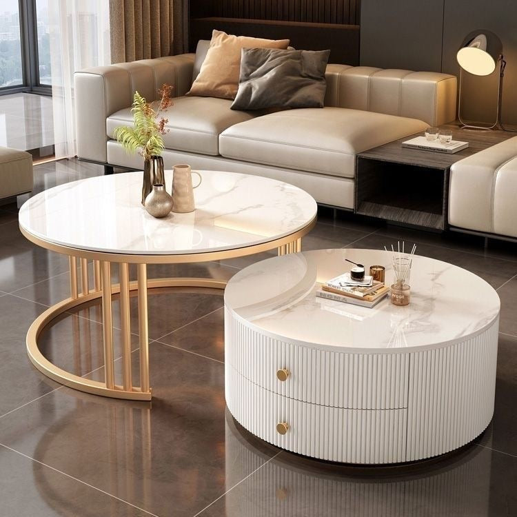 Elevate Marble Media Console