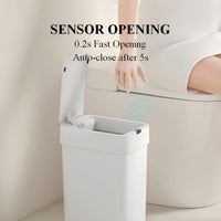 PureSense Motion Sensor Trash Can Set (2-Pack)