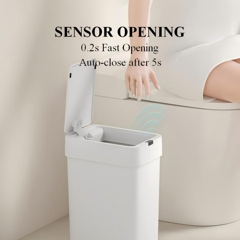 PureSense Motion Sensor Trash Can Set (2-Pack)
