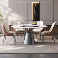 Celestia Slate Round Dining Table