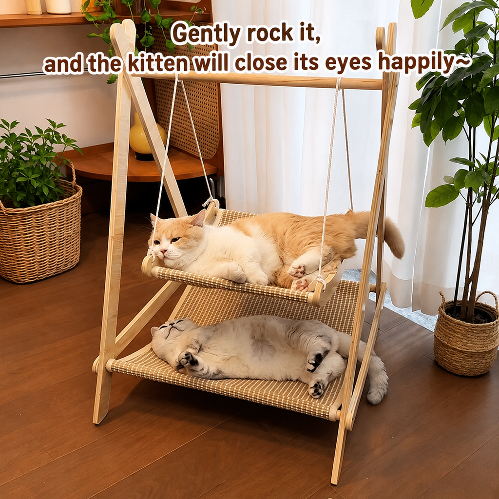 PawHaven Cat Hammock Tower
