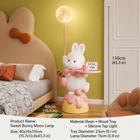 Luna Bunny Floor Lamp Table