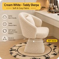 Lambswool Makeup Chair
