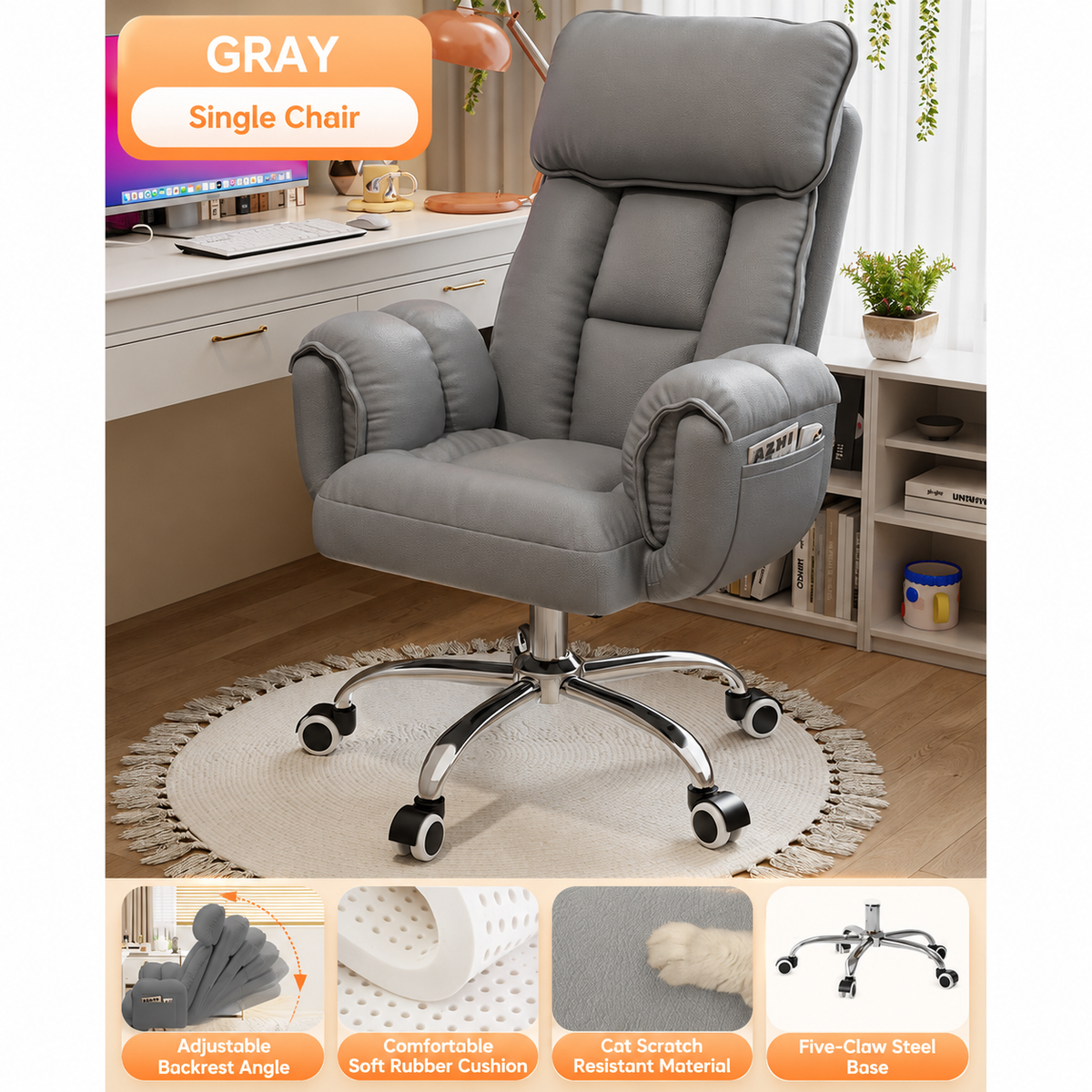 Balottina Adjustable Computer Chair