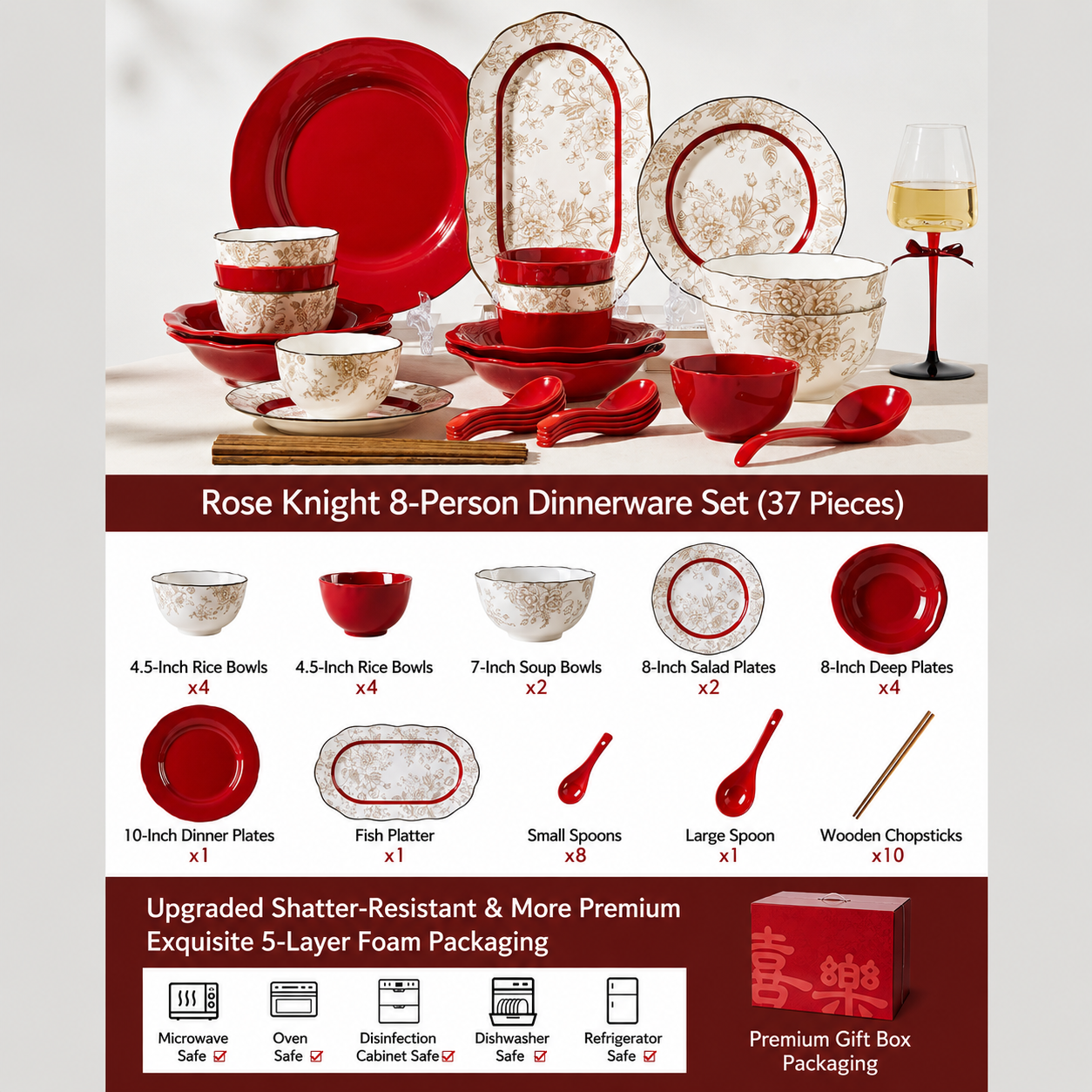 New tableware gift box