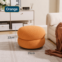 Cozy Puff Sherpa Stool