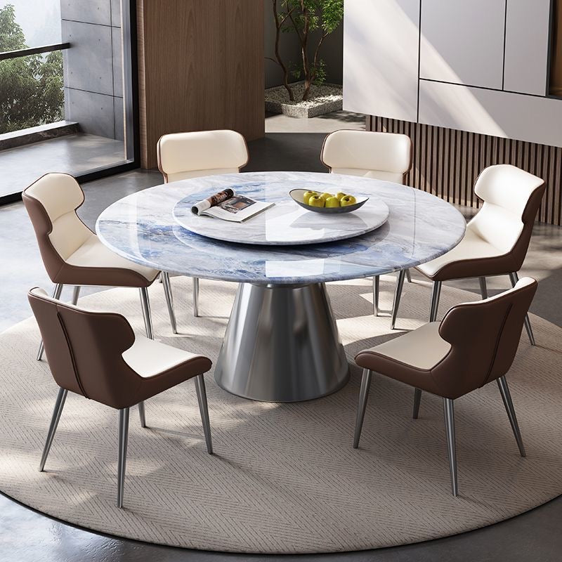 Celestia Slate Round Dining Table
