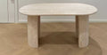 Travertine Dining Table, Carrie Version