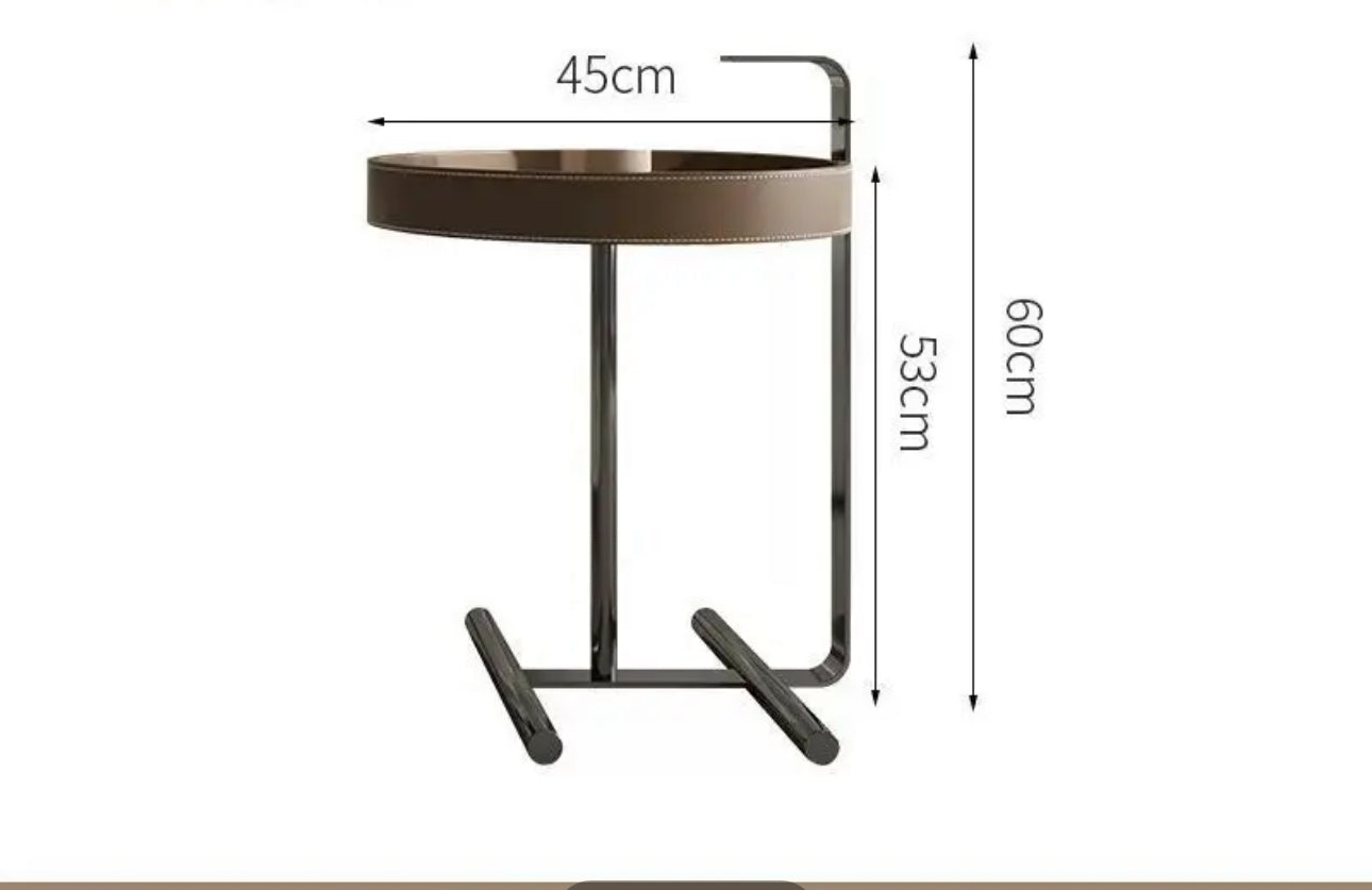 Saddle Leather Coffee Table
