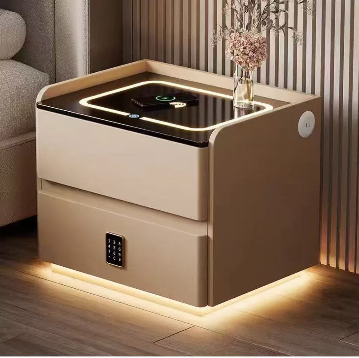 Smart bedside table#8913