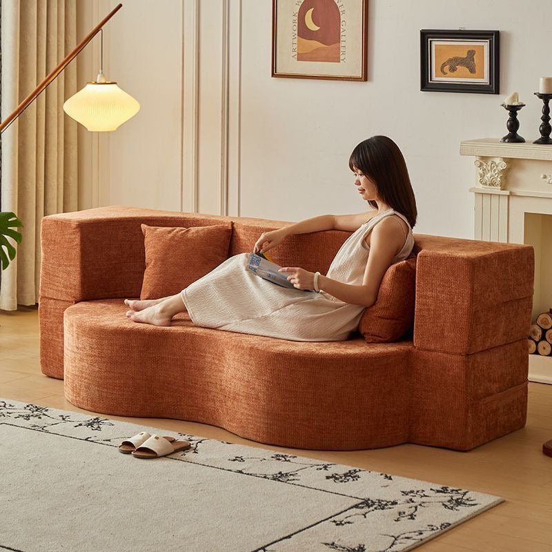 Eyelash Curved Sofa Bed