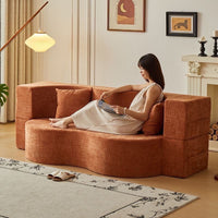 Eyelash Curved Sofa Bed