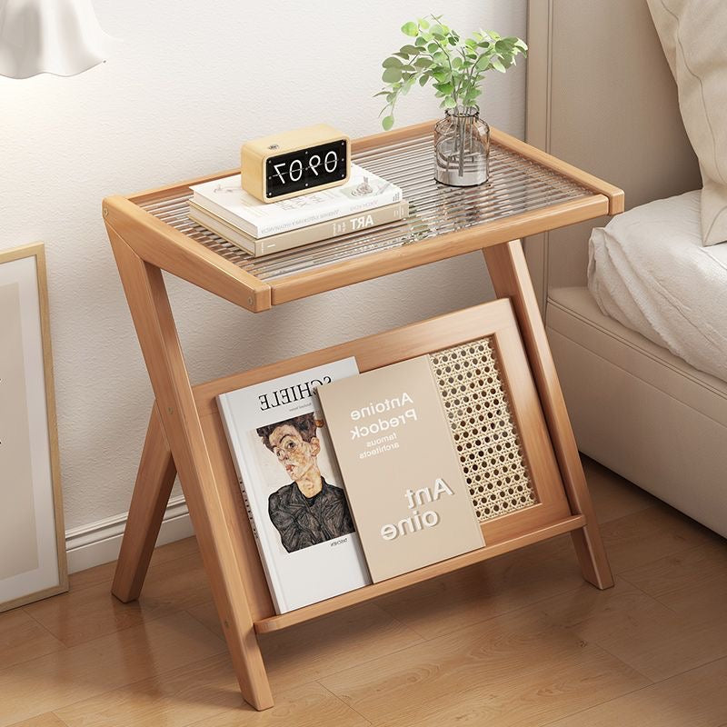 Special Offer Acrylic Wooden Side Table