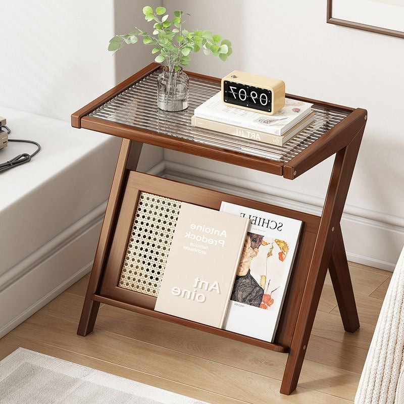 Special Offer Acrylic Wooden Side Table