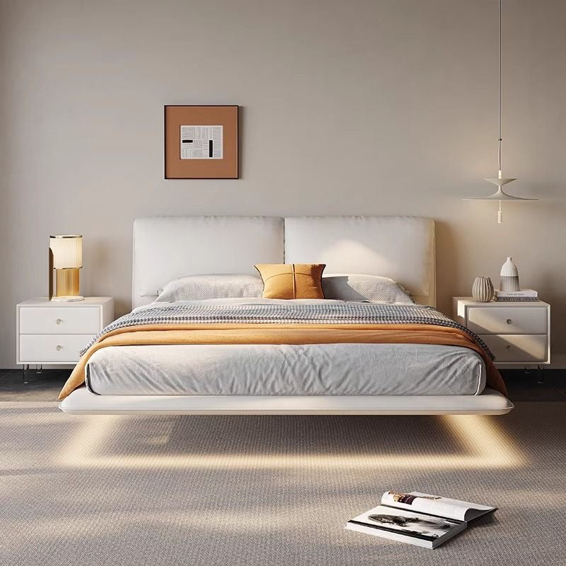Lumina Float Leather Bed #02