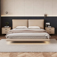 Lumina Float Leather Bed #02