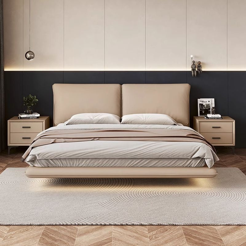 Lumina Float Leather Bed #02